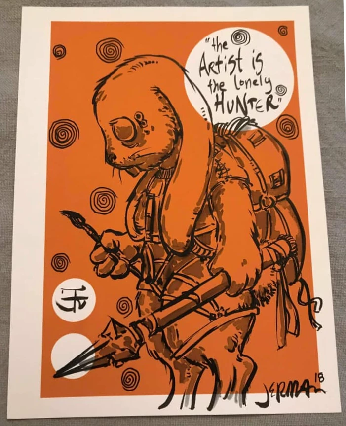 The Artist Is the Lonely Hunter
