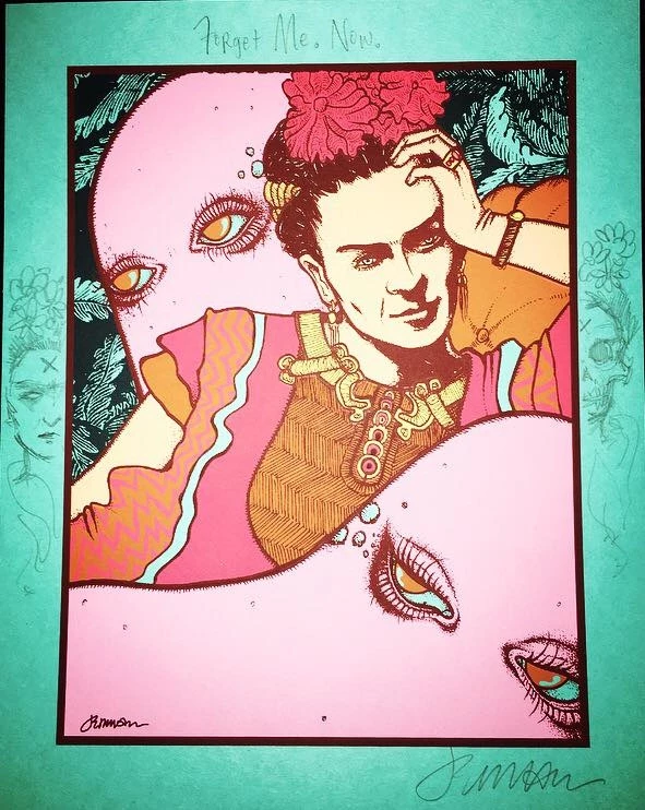In the Evening, Frida Lay Down With Melancholy